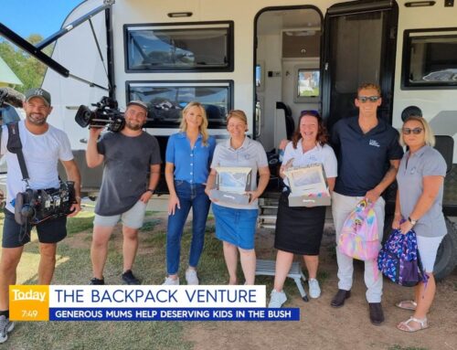 The Backpack Venture on Today show